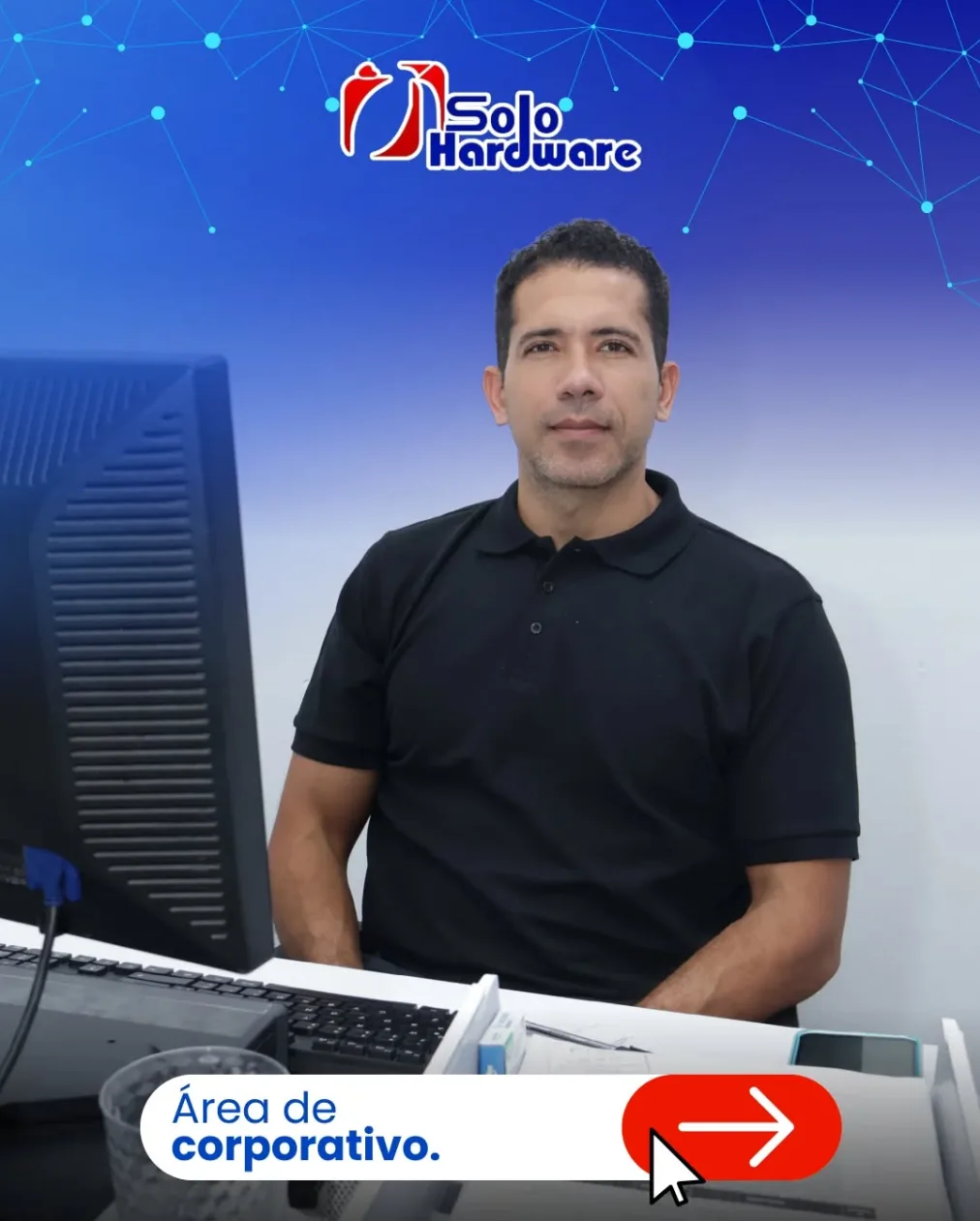 Área corporativa de Solo Hardware